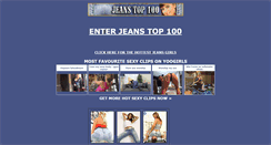 Desktop Screenshot of jeanstop100.com